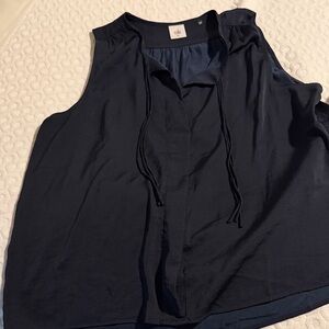 CAbi Dark Blue Sleeveless Top